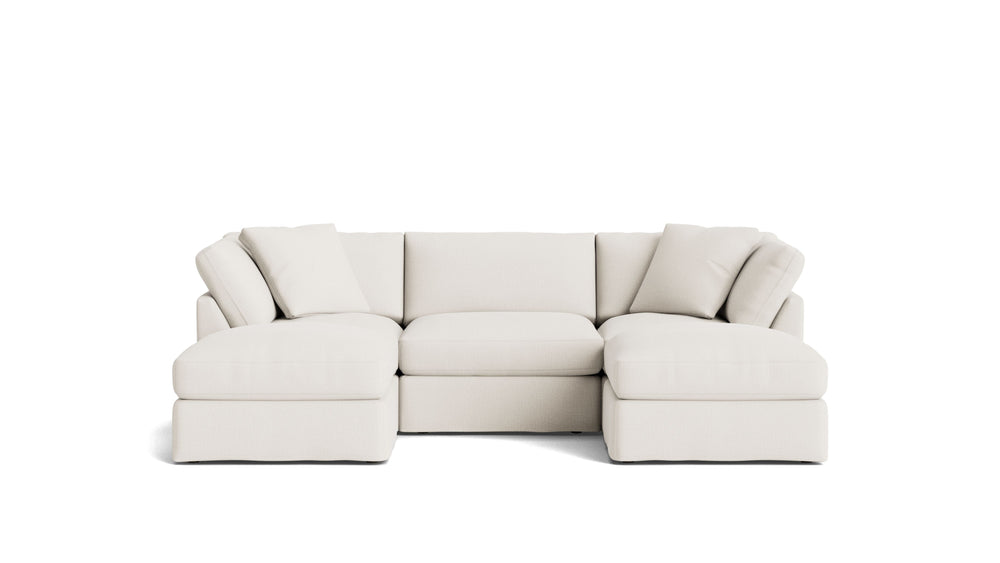 Get Together™ seccional modular en U de 5 piezas, estándar, Cove