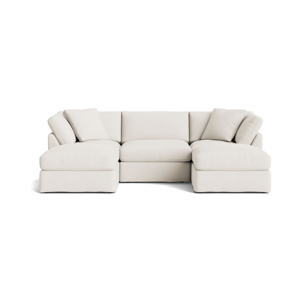 Get Together™ seccional modular en U de 5 piezas, estándar, Cove