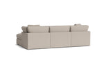 Get Together™ Seccional modular en U de 5 piezas, estándar, piedra clara