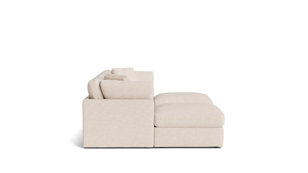 Get Together™ Seccional modular en U de 5 piezas, estándar, Sunbeam