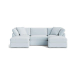 Get Together™ seccional modular en U de 5 piezas, estándar, Cove