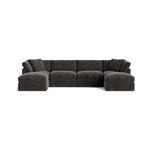 Get Together™ Seccional modular en U de 6 piezas, estándar, Trufa