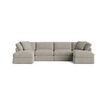 Get Together™ Seccional modular en U de 6 piezas, estándar, avena