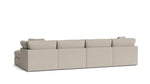 Get Together™ seccional modular en U de 6 piezas, estándar, piedra clara
