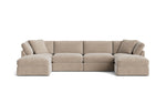 Get Together™ Seccional modular en U de 6 piezas, estándar, champán