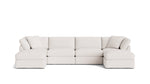 Get Together™ Seccional modular en U de 6 piezas, estándar, Nomad Snow
