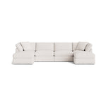 Get Together™ Seccional modular en U de 6 piezas, estándar, Nomad Snow