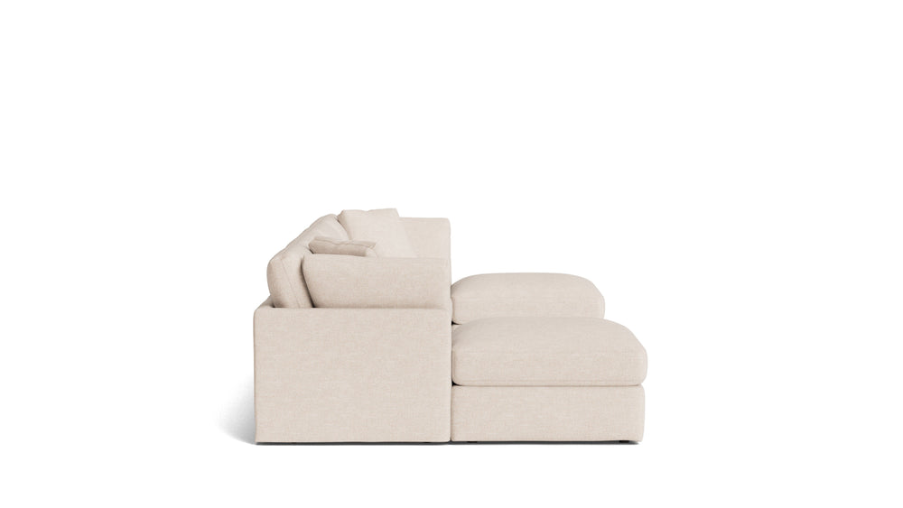 Get Together™ seccional modular en forma de U de 6 piezas, estándar, color Sunbeam