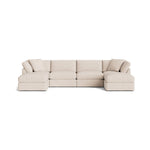 Get Together™ seccional modular en forma de U de 6 piezas, estándar, color Sunbeam