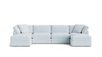 Get Together™ Seccional modular en forma de U de 6 piezas, estándar, Cove