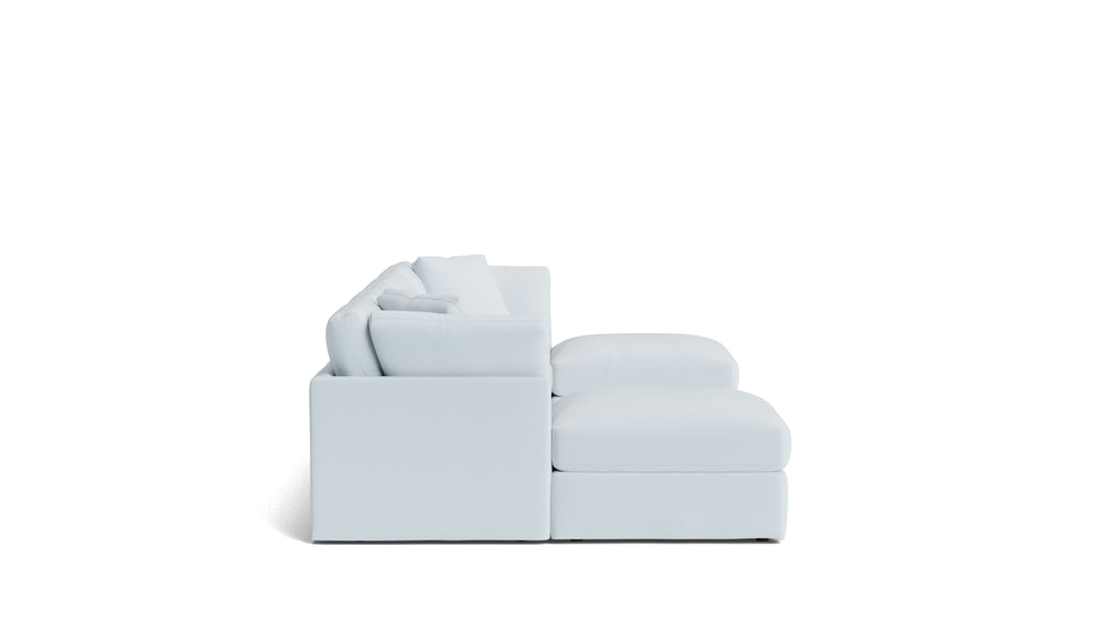 Get Together™ Seccional modular en forma de U de 6 piezas, estándar, Cove
