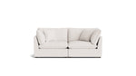 Sofá modular de 2 piezas Chill Time, Cove