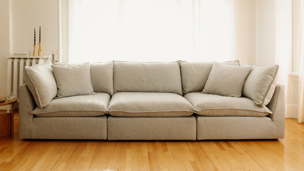 Sofá modular de 3 piezas Chill Time, abedul