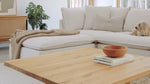 Seccional modular Chill Time de 3 piezas, abedul