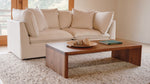 Seccional modular Chill Time de 3 piezas, abedul