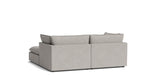 Seccional modular Chill Time de 3 piezas, gris jaspeado