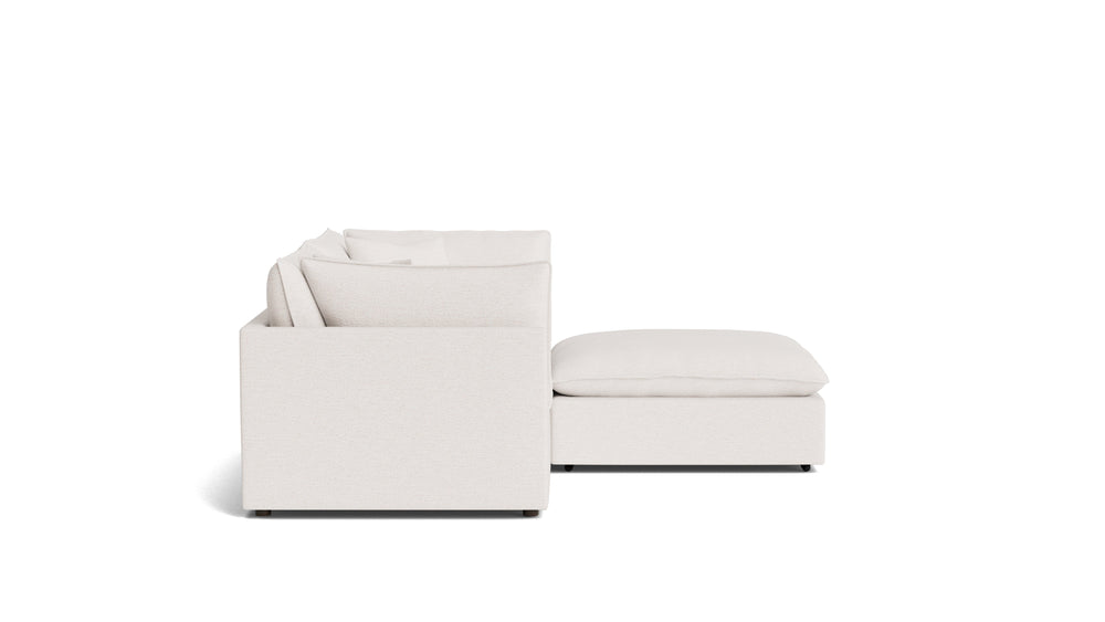 Chill Time seccional modular de 3 piezas, Nomad Snow
