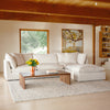 Seccional modular Chill Time de 4 piezas, abedul