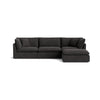 Chill Time seccional modular de 4 piezas, Dark Shadow