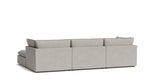 Seccional modular Chill Time de 4 piezas, color jaspeado