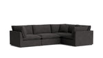 Chill Time Seccional modular de 4 piezas, cerrado, Cove