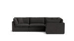 Chill Time Seccional modular de 4 piezas, cerrado, Cove
