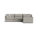 Chill Time Seccional modular de 4 piezas cerrado, Heather