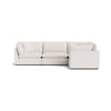 Chill Time seccional modular cerrado de 4 piezas, Nomad Snow