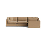 Chill Time Seccional modular de 4 piezas, cerrado, Cove