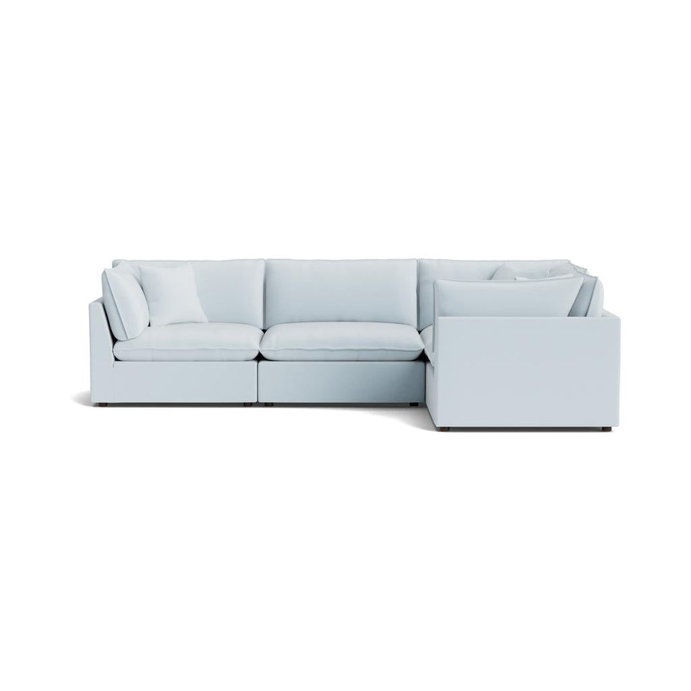 Chill Time Seccional modular de 4 piezas, cerrado, Cove