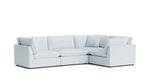 Chill Time Seccional modular de 4 piezas, cerrado, Cove