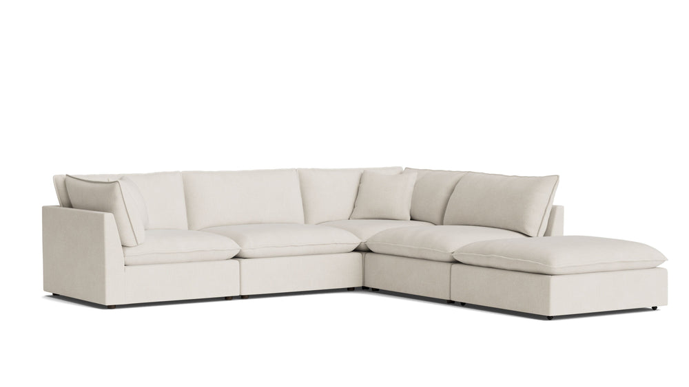Chill Time Seccional modular de 5 piezas, Cove