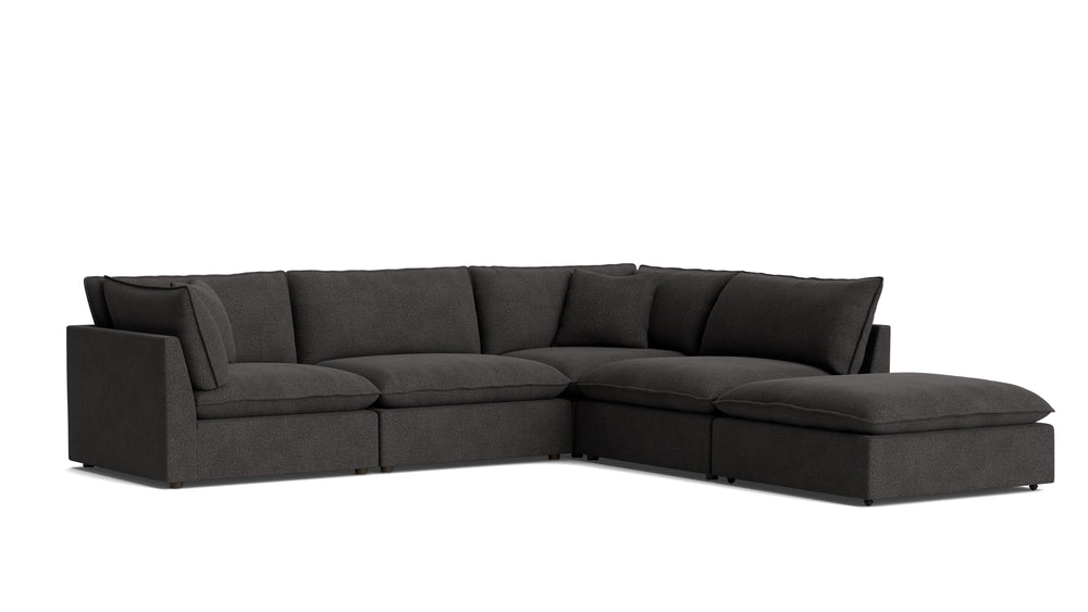 Chill Time Seccional modular de 5 piezas, Cove
