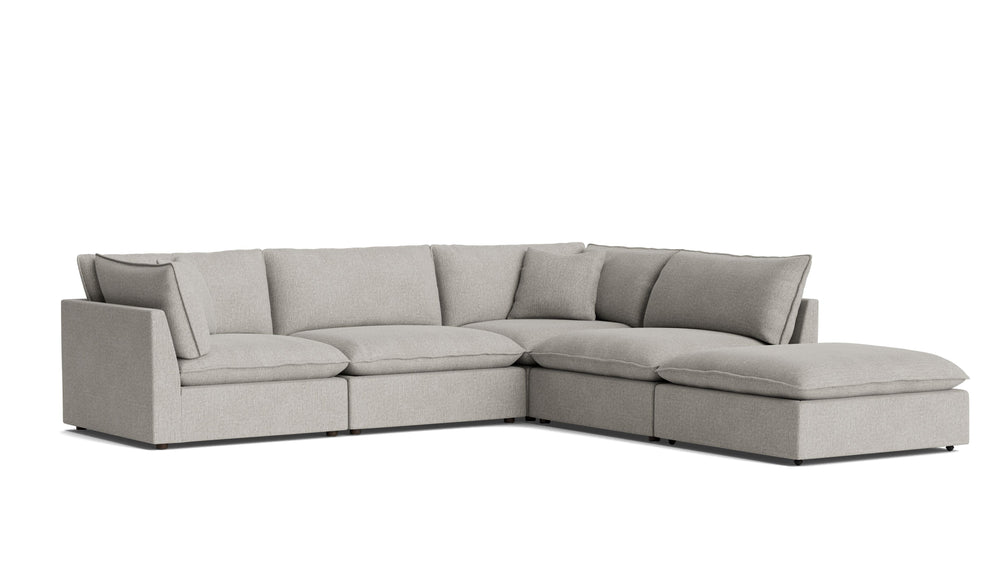 Chill Time Seccional modular de 5 piezas, Cove