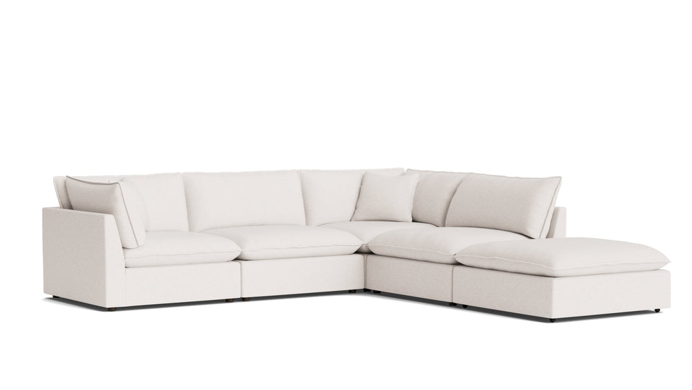 Chill Time Seccional modular de 5 piezas, Cove