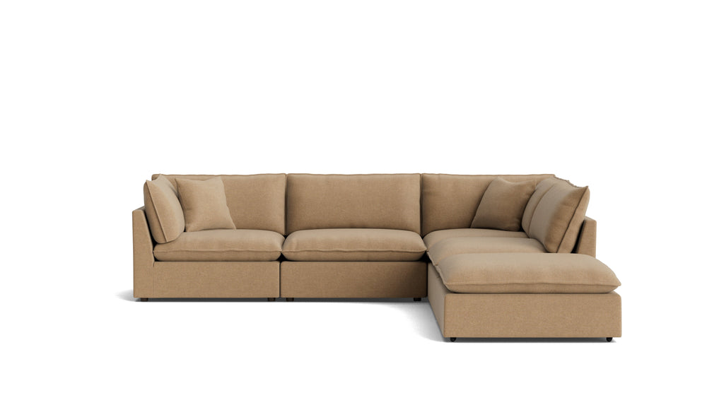 Chill Time Seccional modular de 5 piezas, Cove