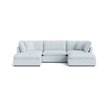 Chill Time Seccional modular en U de 5 piezas, Cove