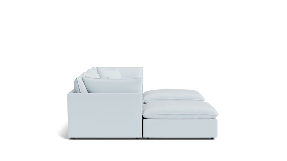 Chill Time Seccional modular en U de 5 piezas, Cove