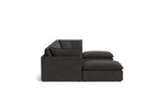 Seccional modular en U de 6 piezas Chill Time, Dark Shadow