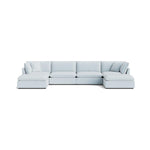 Chill Time Seccional modular en forma de U de 6 piezas, Cove