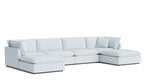 Chill Time Seccional modular en forma de U de 6 piezas, Cove