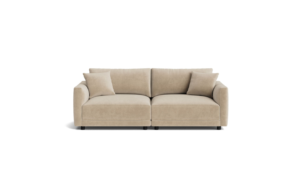Soft Spot Sofá modular de 2 piezas, Avena