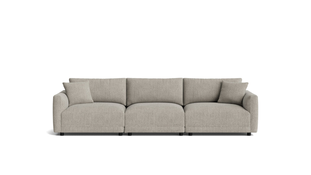Soft Spot — Sofá modular de 3 piezas, avena