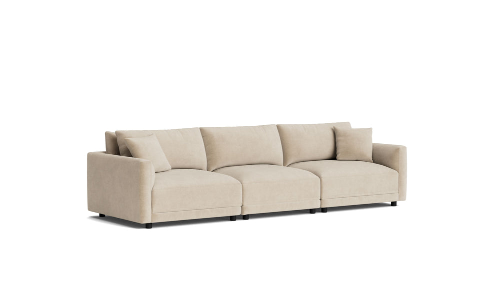 Soft Spot — Sofá modular de 3 piezas, avena