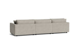 Soft Spot Seccional modular de 3 piezas, izquierdo, avena