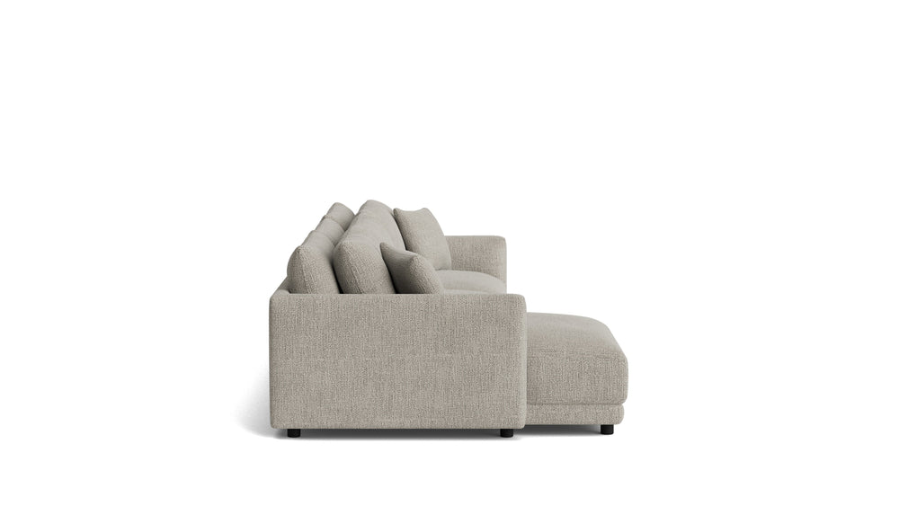 Soft Spot Seccional modular de 3 piezas, izquierdo, avena