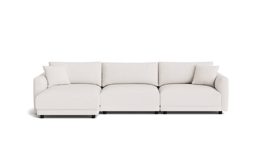 Soft Spot Seccional modular de 3 piezas, izquierdo, avena
