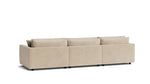 Soft Spot Seccional modular de 3 piezas, izquierdo, avena