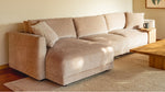 Soft Spot Seccional modular de 3 piezas, izquierdo, avena