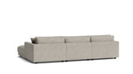 Soft Spot Seccional modular de 4 piezas, avena